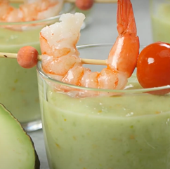 Chilled Avocado Gazpacho